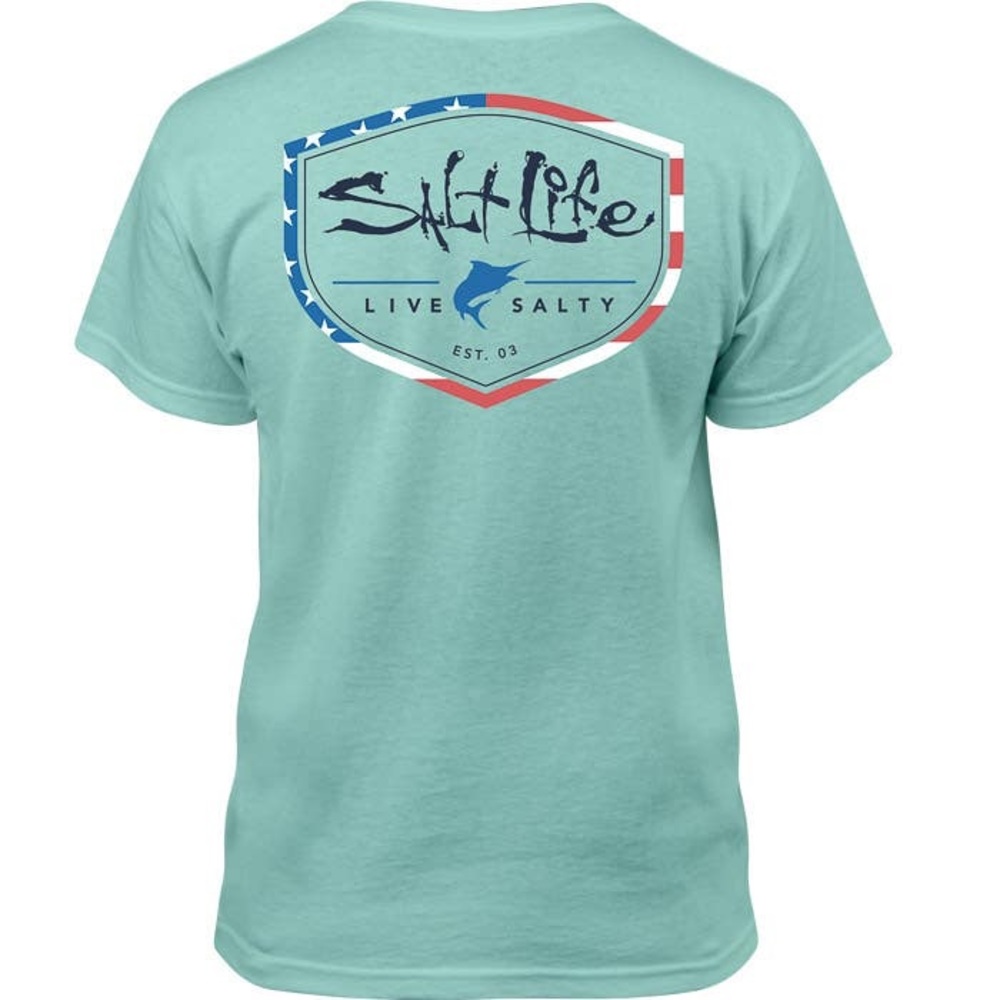 Youth Aqua Salt Life Tee